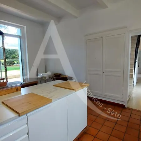 Maison De Maitre Capacite 10 Personnes Avec Piscine, Wifi Et Stationnement Sete